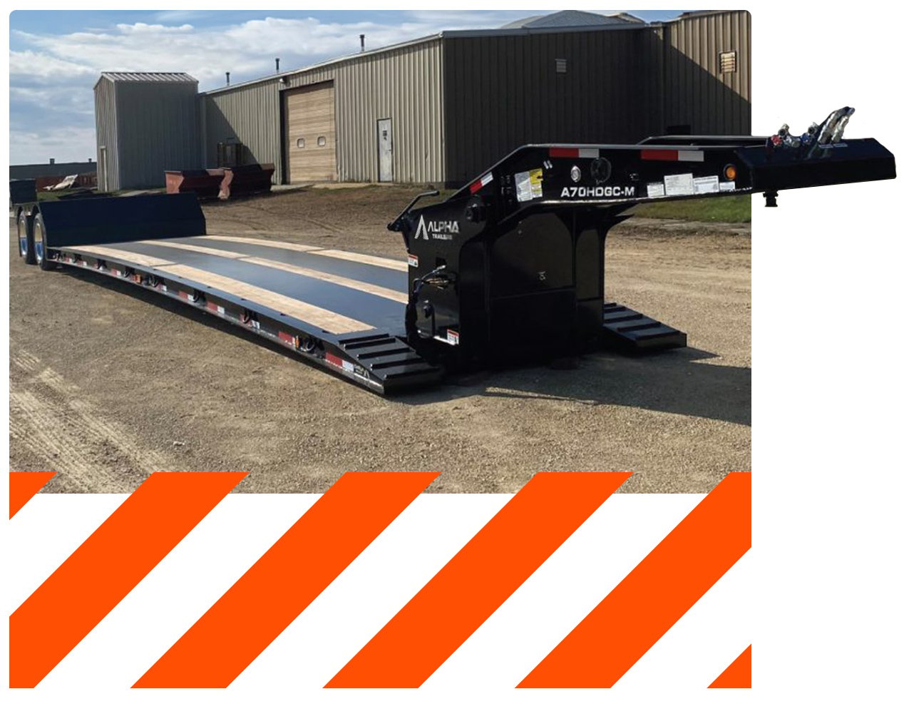 heavy hauling trailers​